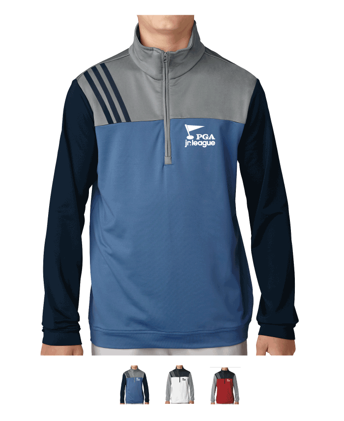 Boys Adidas 3 Stripe Layering Jacket