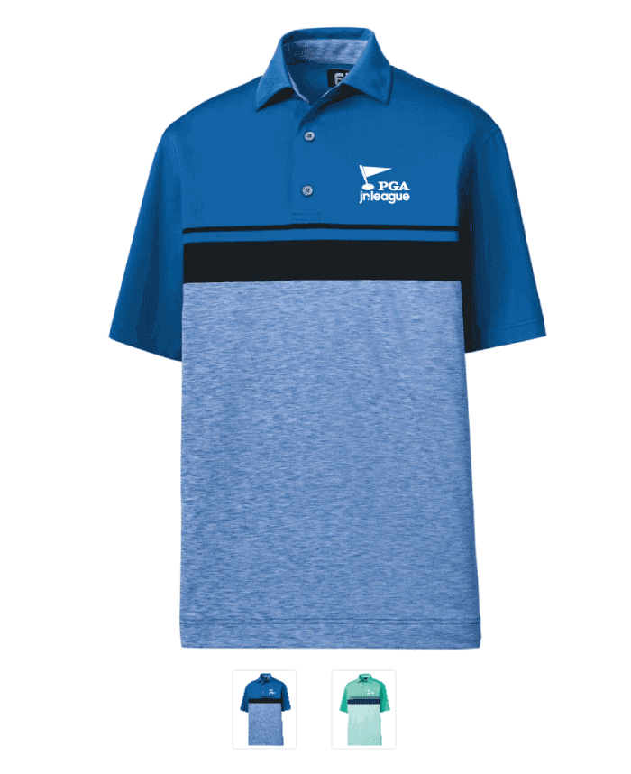 Men's FOOTJOY Performance Colorblock Self Collar Polo