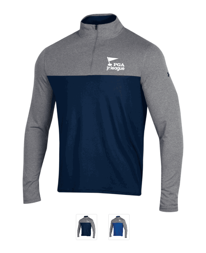Men's Under Armour Scratch Blocked 1/2 Zip Pullover